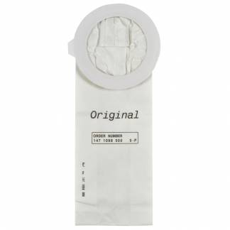 St&Atilde;&cedil;vsugerposer, Nilfisk, GD5, hvid, fleece, 1-rums, 5 l