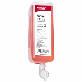 H&Atilde;&yen;nds&Atilde;&brvbar;be, Katrin, 1000 ml, med farve og parfume, flydende,0,6 ml pr. dosering