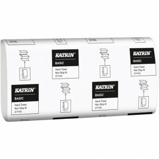 H&Atilde;&yen;ndkl&Atilde;&brvbar;deark, Katrin Basic, 2-lags, Z-fold, 24x20,6cm, 8,5 cm, natur, 100% genbrugspapir