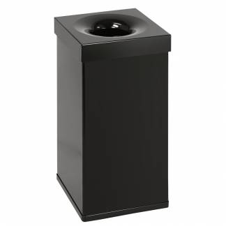 Brandh&Atilde;&brvbar;mmende affaldsspand, Carro-Line Carro-flame, 55 l, sort *Denne vare tages ikke retur*