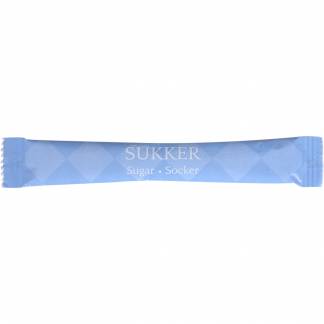 Sukker, i sticks, displayboks, 500 x 4,5 g