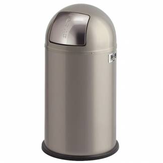 Affaldsspand, Wesco Pushboy, 50 l, alu *Denne vare tages ikke retur*