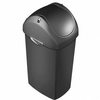 Affaldsspand, Simplehuman, 60 l, sort