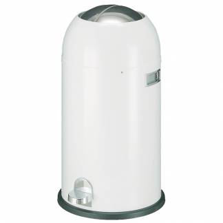 Pedalspand, Wesco Kickmaster, 33 l, hvid *Denne vare tages ikke retur*