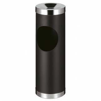 Affaldsspand med askeb&Atilde;&brvbar;ger, 30 l, sort *Denne vare tages ikke retur*