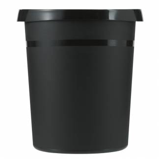 Papirskurv , 18 l, sort, kildesortering mulig