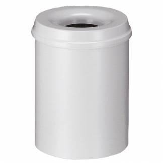 Brandh&Atilde;&brvbar;mmende affaldsspand, 15 l, gr&Atilde;&yen; *Denne vare tages ikke retur*