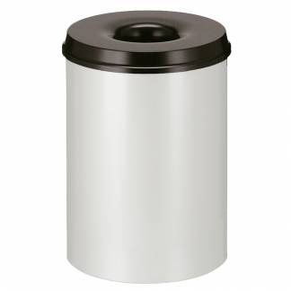 Brandh&Atilde;&brvbar;mmende affaldsspand, 30 l, gr&Atilde;&yen; *Denne vare tages ikke retur*