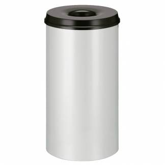Brandh&aelig;mmende affaldsspand, 50 l, gr&aring; *Denne vare tages ikke retur*