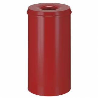 Brandh&aelig;mmende affaldsspand, 50 l, r&oslash;d *Denne vare tages ikke retur*