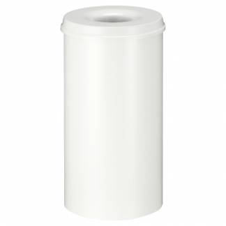Brandh&aelig;mmende affaldsspand, 50 l, hvid *Denne vare tages ikke retur*