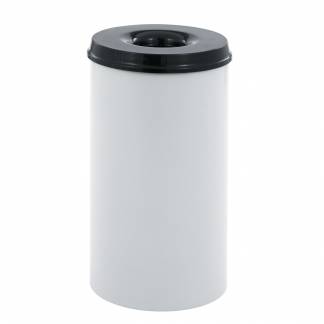 Brandh&aelig;mmende affaldsspand, 110 l, alu *Denne vare tages ikke retur*