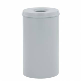 Brandh&aelig;mmende affaldsspand, 110 l, gr&aring; *Denne vare tages ikke retur*