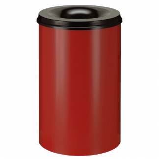 Brandh&aelig;mmende affaldsspand, 110 l, r&oslash;d *Denne vare tages ikke retur*
