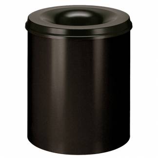 Brandh&Atilde;&brvbar;mmende affaldsspand, 80 l, sort *Denne vare tages ikke retur*