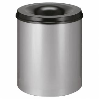 Brandh&aelig;mmende affaldsspand, 80 l, alu *Denne vare tages ikke retur*