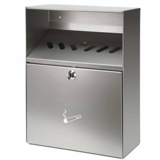 Askeb&Atilde;&brvbar;ger, st&Atilde;&yen;l, med inderspand i metal, n&Atilde;&cedil;gle medf&Atilde;&cedil;lger, udend&Atilde;&cedil;rs, forberedt til v&Atilde;&brvbar;gmontering *Denne vare tages ikke retur*