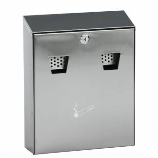 Askeb&Atilde;&brvbar;ger, gr&Atilde;&yen;, med n&Atilde;&cedil;gle og metal inderspand, br&Atilde;&brvbar;ndh&Atilde;&brvbar;mmende, udend&Atilde;&cedil;rs, forberedt til v&Atilde;&brvbar;gmontering *Denne vare tages ikke retur*