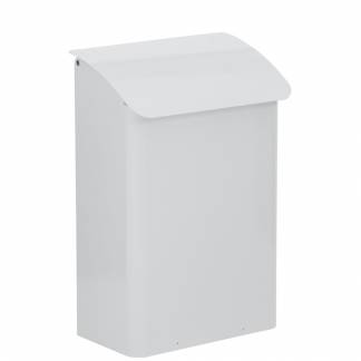 Postkasse, Toledon, 12x27x40cm, hvid *Denne vare tages ikke retur*
