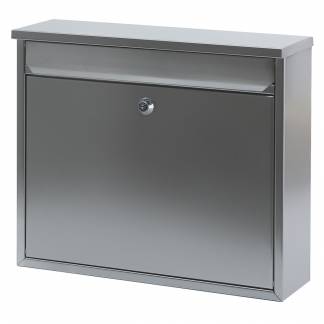 Postkasse, 11x36x31,5cm, st&aring;l *Denne vare tages ikke retur*