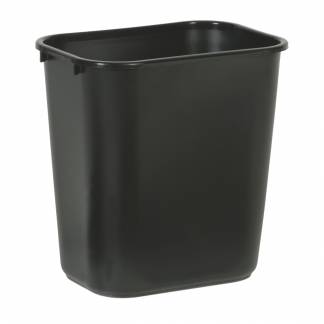 Affaldsspand, Rubbermaid, 26,6 l, sort *Denne vare tages ikke retur*