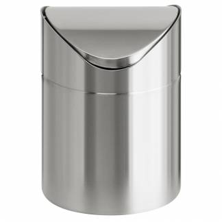 Affaldsspand, 16,5cm, &Atilde;&tilde;12cm, 1,5 l, st&Atilde;&yen;l mat *Denne vare tages ikke retur*