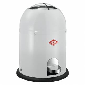 Pedalspand, Wesco Single master, 9 l, hvid *Denne vare tages ikke retur*