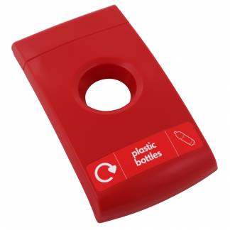 L&Atilde;&yen;g, Enviro, r&Atilde;&cedil;d, med rundt indkast, til flasker, til kildesortering *Denne vare tages ikke retur*