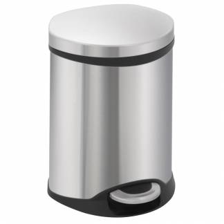 Pedalspand, EKO Shell-bin, 6 l, st&Atilde;&yen;l mat *Denne vare tages ikke retur*