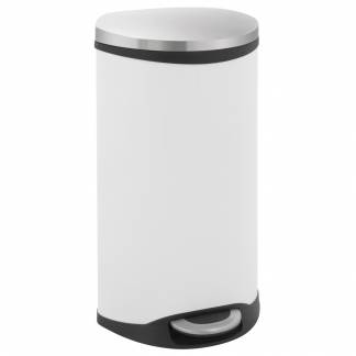 Pedalspand, EKO Shell-bin, 30 l, hvid *Denne vare tages ikke retur*