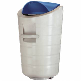 Udend&Atilde;&cedil;rs affaldsspand, 50 l, gr&Atilde;&yen; *Denne vare tages ikke retur*