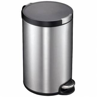 Pedalspand, EKO Artistic, 12 l, st&Atilde;&yen;l mat *Denne vare tages ikke retur*