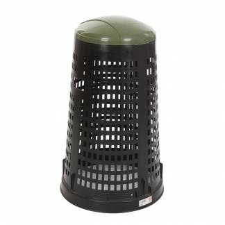 Affaldsstativ, 110 l, sort *Denne vare tages ikke retur*