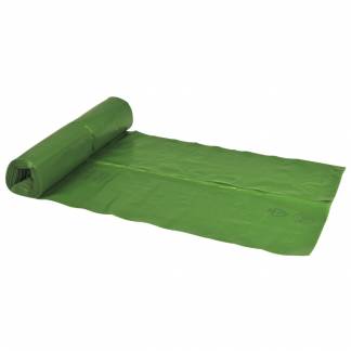 S&Atilde;&brvbar;k, ABENA Poly-Line, 120 l, gr&Atilde;&cedil;n, LDPE/recycle, 70x110cm