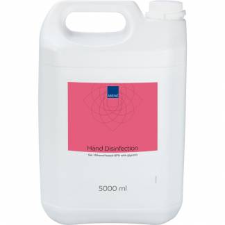 Hånddesinfektionsgel, ABENA, 5000 ml, 85% ethanol, dunk uden pumpe