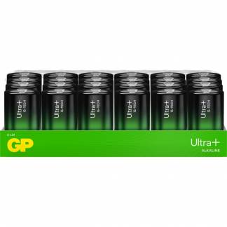 Batteri, GP Ultra Plus, Alkaline, D, 1,5V, 24