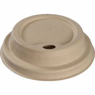 Drikkel&aring;g, ABENA Gastro, &Oslash;8cm, brun, bagasse, WR