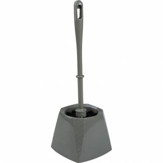 Toiletbørste, Minatol, 35cm, Ø8cm, grå, genanvendt plast