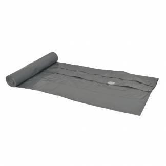 Kanals&aelig;k, 100 l, gr&aring;, LDPE/genanvendt, 70x101cm