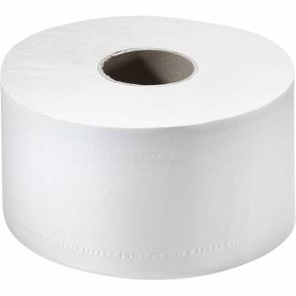 Jumborulle, Tork T2 Universal, 2-lags, Mini, 170m x 9,1cm , &Oslash;18,8cm, hvid, genanvendt papir