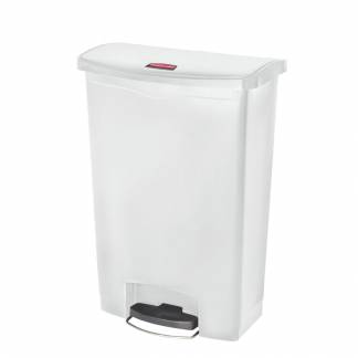 Pedalspand, Rubbermaid Step-on, 90 l, hvid *Denne vare tages ikke retur*