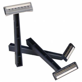 Barberskraber, Matador, med dobbelt blad og beskyttelses h&Atilde;&brvbar;tte, engangs