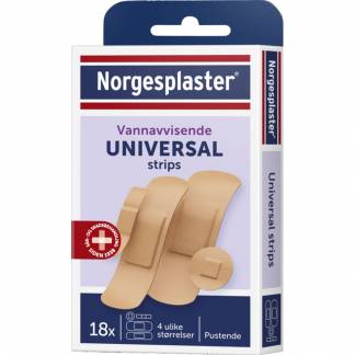 H&aelig;fteplaster, beige, vandafvisende, 4 assorterede str, usteril