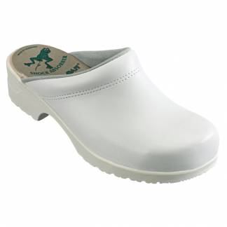 Tr&Atilde;&brvbar;sko, Euro-Dan Flex, 45, hvid, SRC, O1, uden h&Atilde;&brvbar;lkappe, stigegreb, vidde 13 *Denne vare tages ikke retur*