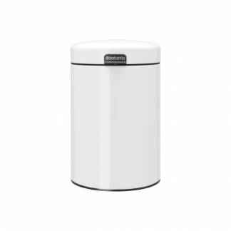 Hygiejne beholder, Brabantia newIcon, 3 l, hvid, med inderspand i plast, soft close l&Atilde;&yen;g, forberedt til v&Atilde;&brvbar;gmontering inkl. materiale til montering *Denne vare tages ikke retur*