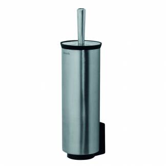 Toiletb&oslash;rste, Brabantia, 42,6cm, &Oslash;12cm, st&aring;l mat, st&aring;l, klar til v&aelig;gmontering *Denne vare tages ikke retur*