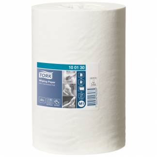 H&Atilde;&yen;ndkl&Atilde;&brvbar;derulle, Tork M1 Standard, 1-lags, Mini, 120m x 21,5cm, &Atilde;&tilde;14cm, hvid, blandingsfibre