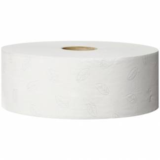 Jumborulle, Tork T1 Advanced, 1-lags, Midi, 500m x 9,7cm, &Atilde;&tilde;26cm, hvid, 100% genbrugspapir