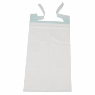 Spisestykke, Tena, 2-lags, 68x38cm, hvid, tissue/PE, engangs