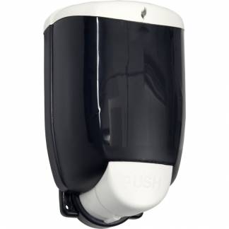 Dispenser, ABENA, 1000 ml, sort, plast, til s&Atilde;&brvbar;be *Denne vare tages ikke retur*